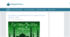 Desktop Screenshot of happywishing.com